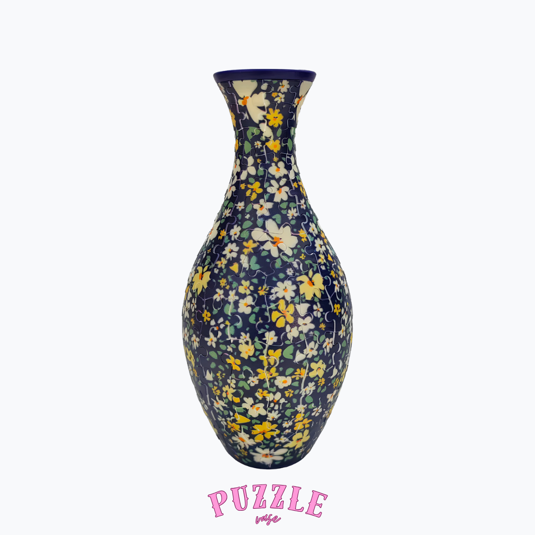Puzzle Vase - Peacock