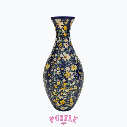 Puzzle Vase - Peacock