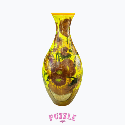 Puzzle Vase - Peacock